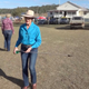 Australian Senator Pauline Hanson in a video from Facebook saying that cattle prods should be used against climate protesters